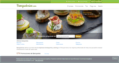 Desktop Screenshot of banqueterias.com